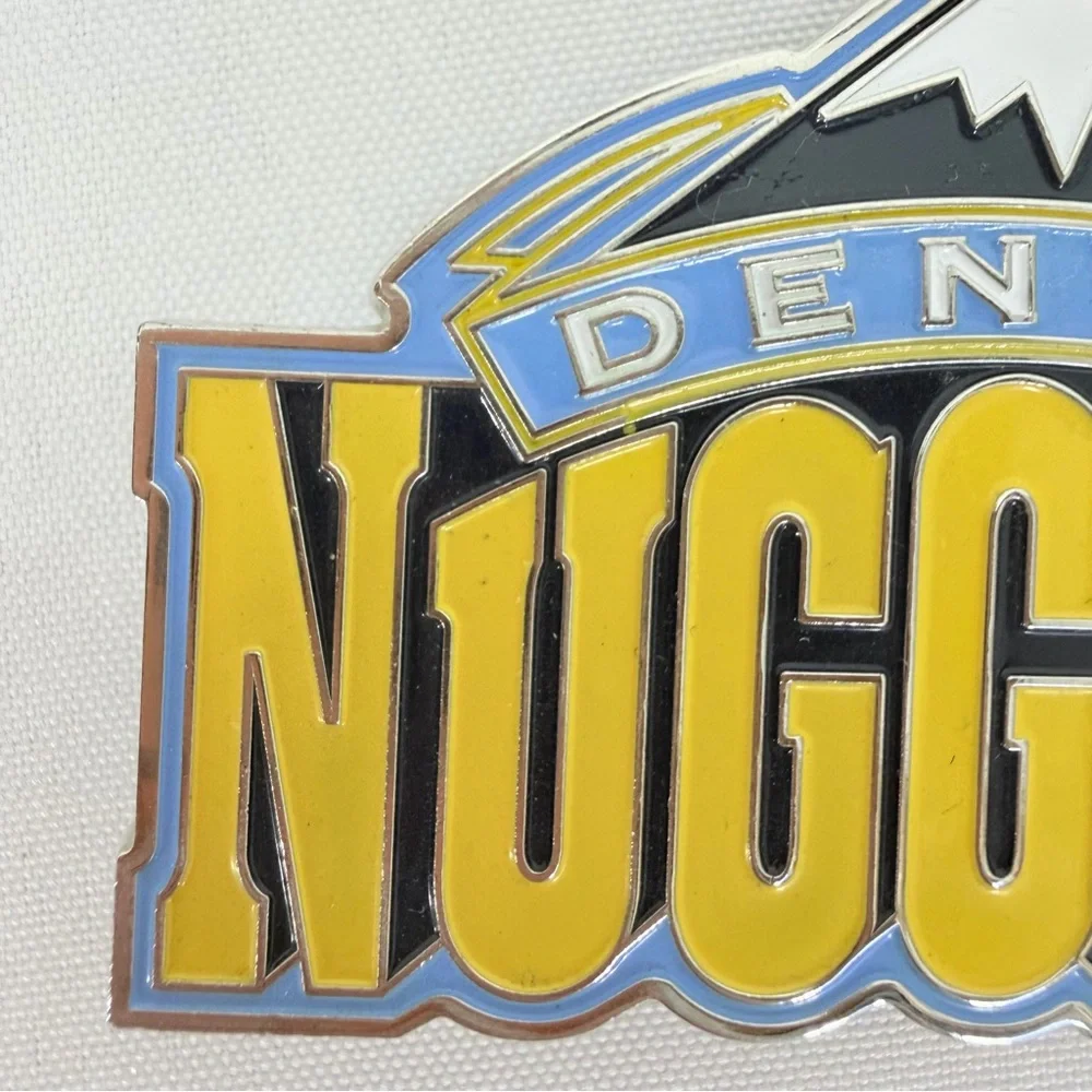 Denver Nuggets Mountain Logo Belt Buckle